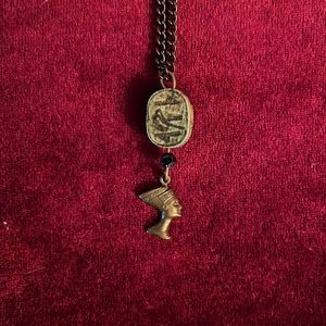 Vintage Nefertiti pendant